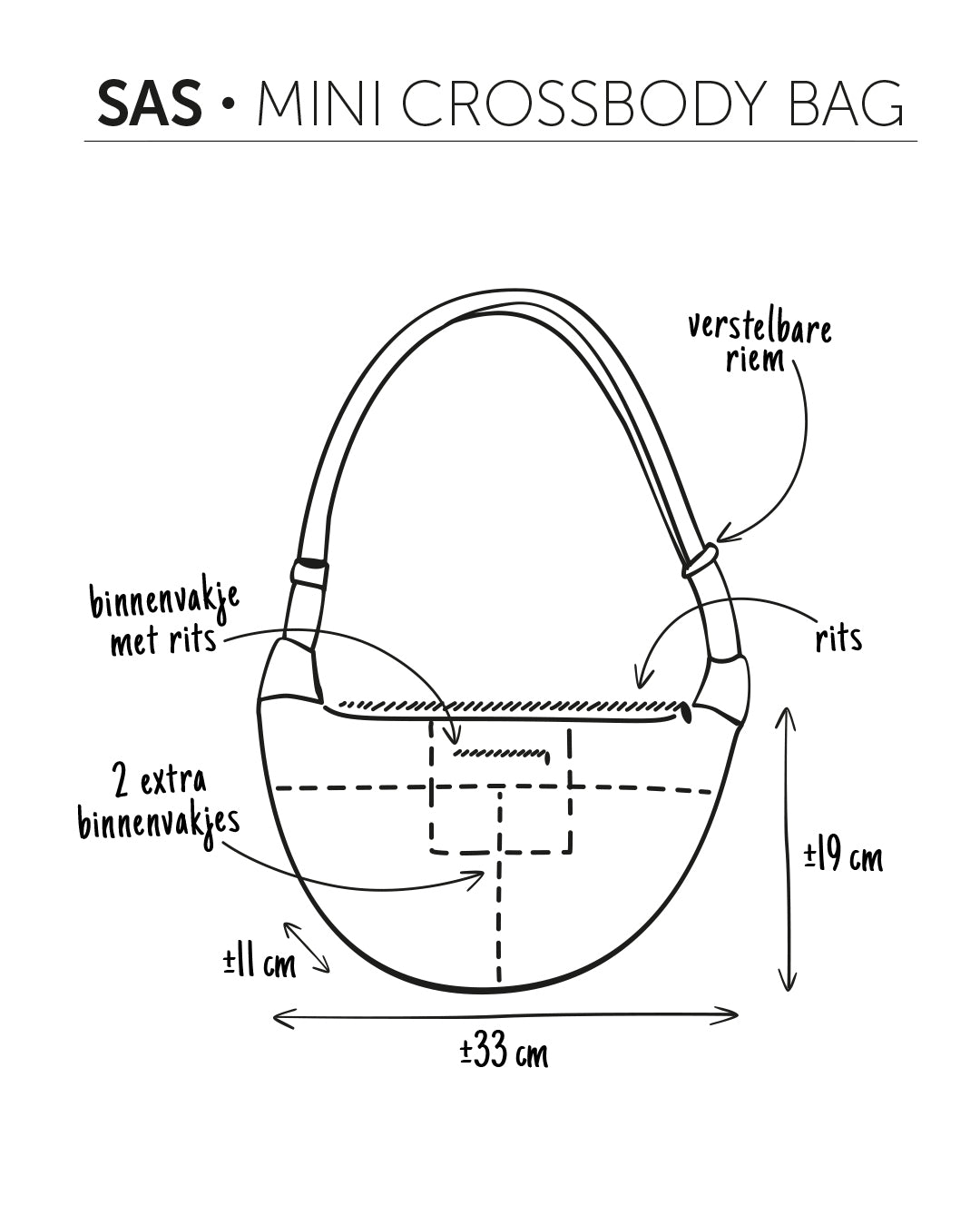 Mini crossbody bag