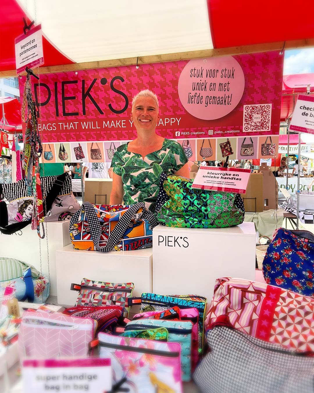 PIEKScreations_Een kraam op de markt